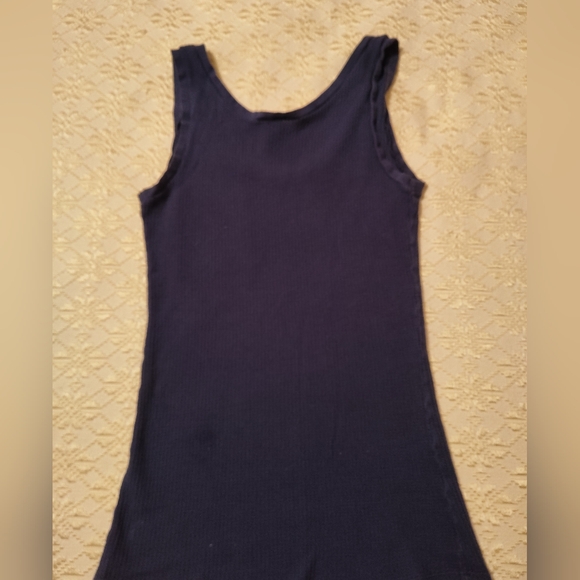 Navy Blue Mimi & Coco tank top - Picture 2 of 9